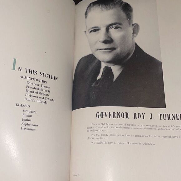 Vintage 1948 College Yearbook OKLAHOMA A&M College Redskins 1948 bonus* - Picture 7 of 15